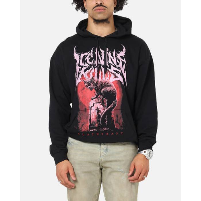 Ice Nine Kills 【 Cat Tombstone Hoodie Mens Black 】 フーディー パーカー メンズ 黒色 ブラック｜スニケス 23,760円