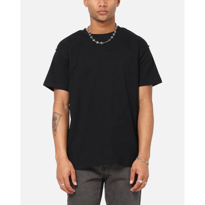 Saint Morta 【 Lafayette T-Shirt Mens Black 】 ティーシャツ メンズ 黒いこと 黒いこと