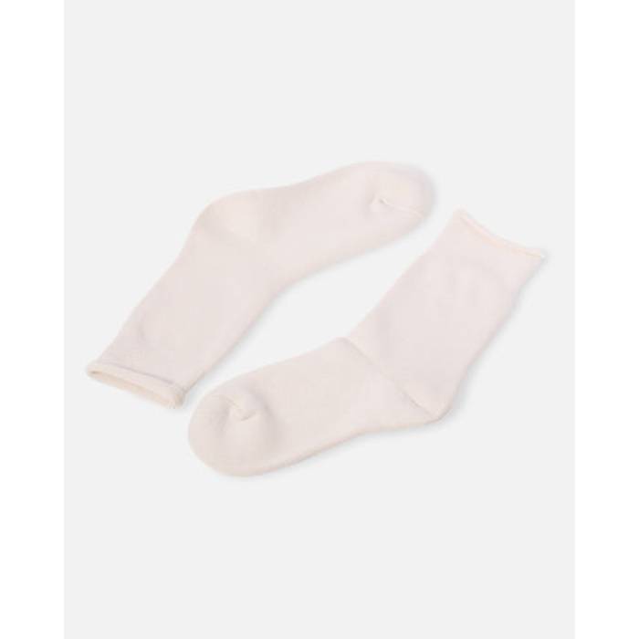 Xxiii 【 Crew Socks Mens Cream 】 クルー ソックス・靴下 メンズ クリーム