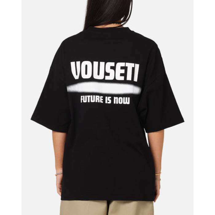 Vouseti 【 Future Is Now T-Shirt Womens Black 】 Tシャツ レディース 黒色 ブラック｜スニケス