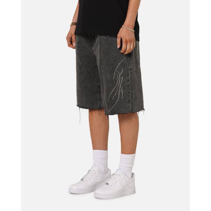 Saint Morta 【 Sanctified Jorts Womens Aged Grey 】 レディース 灰色 グレー｜スニケス