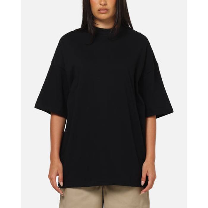American Thrift 【 Everyday Oversized T-Shirt Womens Black 】 Tシャツ レディース 黒色 ブラック