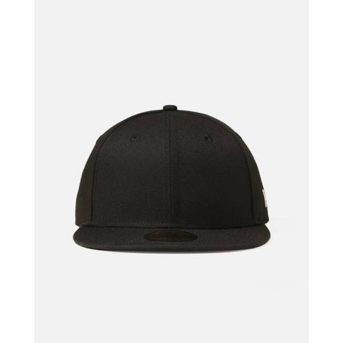 ニューエラ New Era 【 Blank 59Fifty Fitted Black Mens Black/White 】 黒色 ブラック メンズ 黒色 ブラック 白色 ホワイト|スニケス