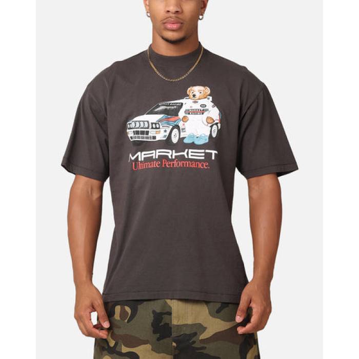 Market 【 Ultimate Rally T-Shirt Mens Washed Black 】 Ultimate アルティメイト ティーシャツ メンズ 黒いこと 黒いこと