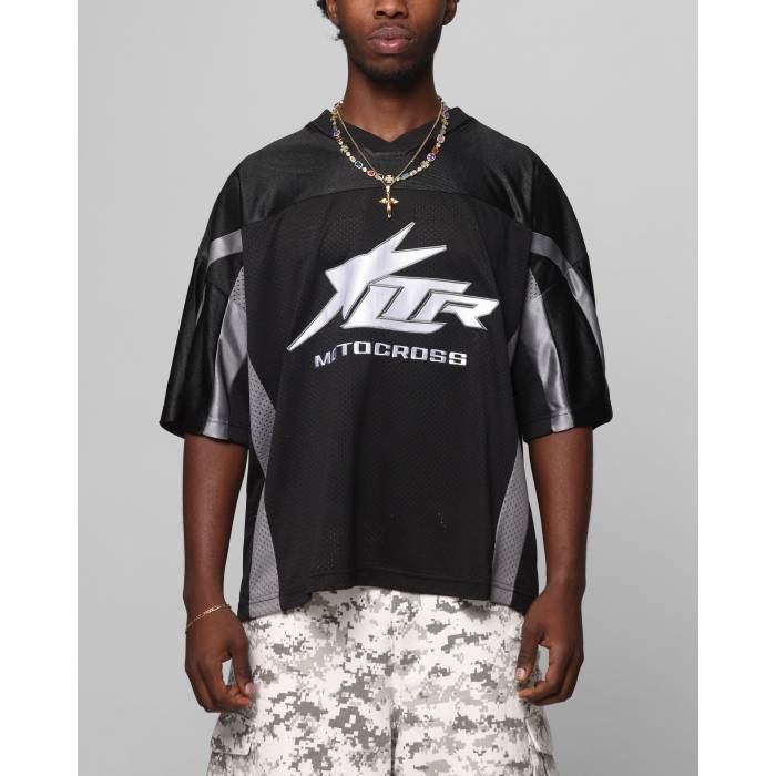 Loiter 【 End Zone Jersey Mens Black 】 zone ゾーン ジャージ メンズ 黒色 ブラック