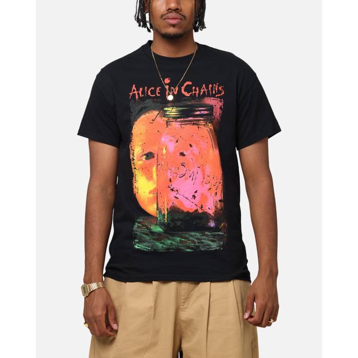 Alice In Chains 【 Jar Of Flies T-Shirt Mens Black 】 Tシャツ メンズ 黒色 ブラック