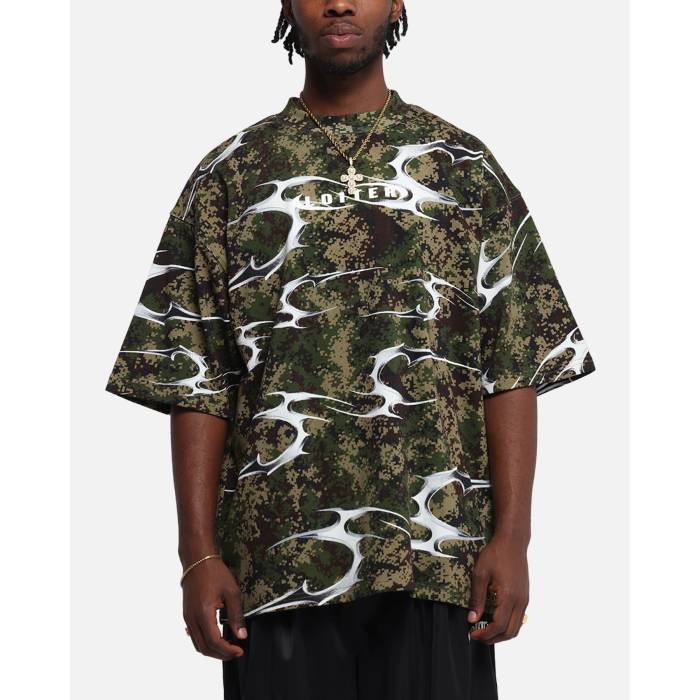 Loiter 【 Malitia T-Shirt Mens Camo 】 プルオーバー メンズ 家鴨柄
