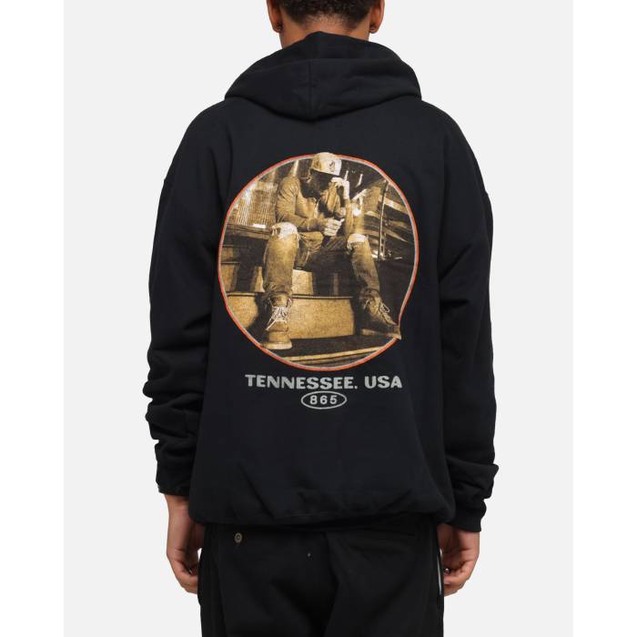 Morgan Wallen 【 Morgan Tennessee Hoodie Mens Black 】 テネシー フーディー パーカー メンズ 黒色 ブラック|スニケス