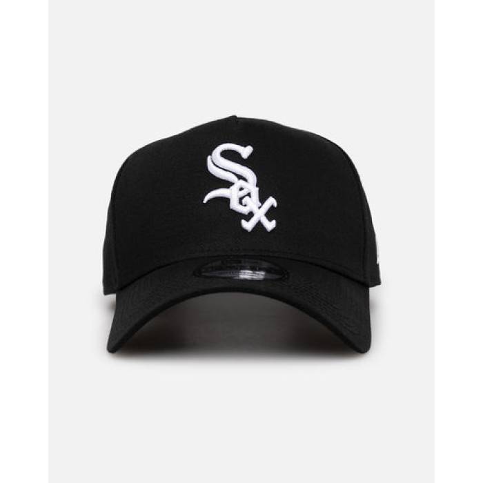 ニューエラ New Era 【 Chicago White Sox '' 9Forty A-Frame Snapback Mens Black/White 】 シカゴ 白色 ホワイト Snapback スナップバック バッグ メンズ 黒色 ブラック 白色 ホワイト
