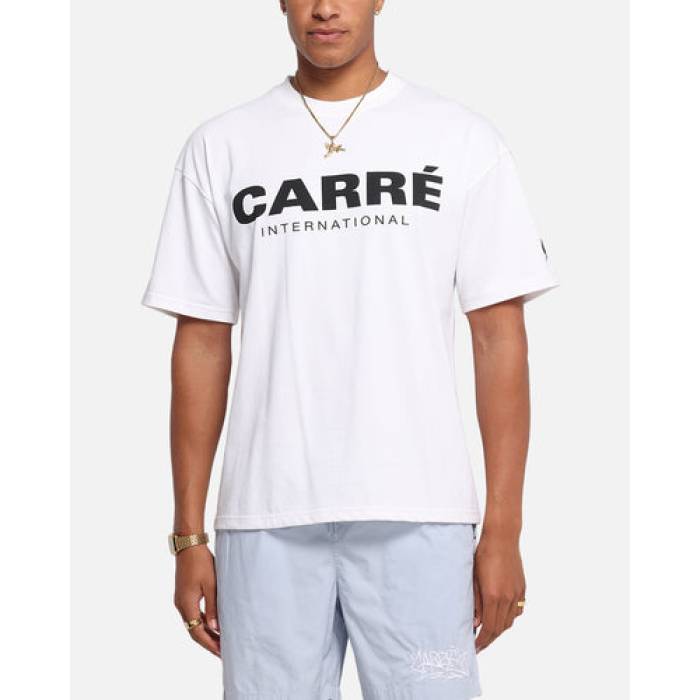 Carre 【 Intl T-Shirt Mens White 】 ティーシャツ メンズ 白いこと 白いこと