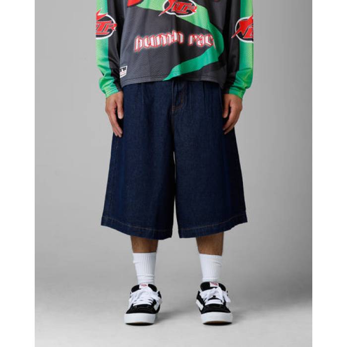 Loiter 【 3 Quarter Shorts Mens Dark Indigo 】 さる股引き メンズ 藍色・インディゴ