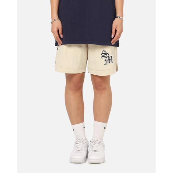 Saint Morta 【 Gothic Monogram Nylon Shorts Womens Dirty Blonde 】 ナイロン さる股引き レディース