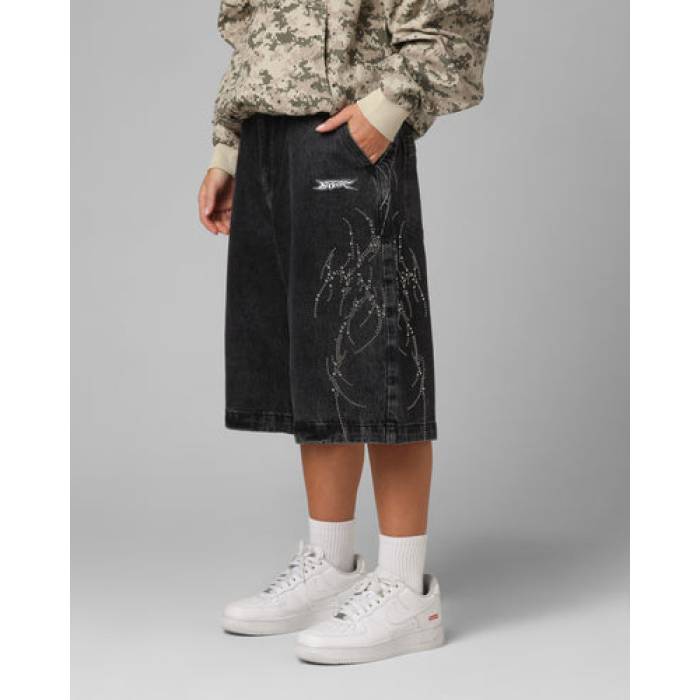 Loiter 【 Goth Clique Jorts Womens Black 】 レディース 黒色 ブラック