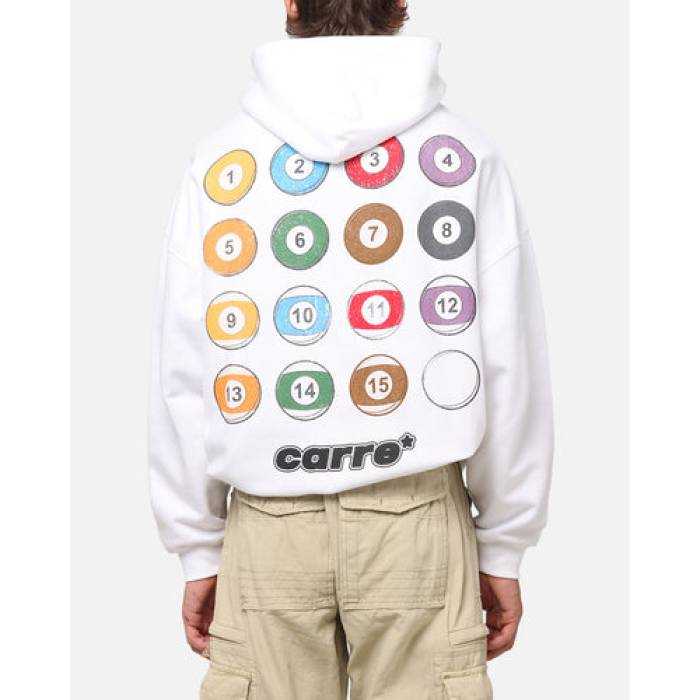 Carre 【 Break Hoodie Mens White 】 フーディー パーカー メンズ 白色 ホワイト｜スニケス