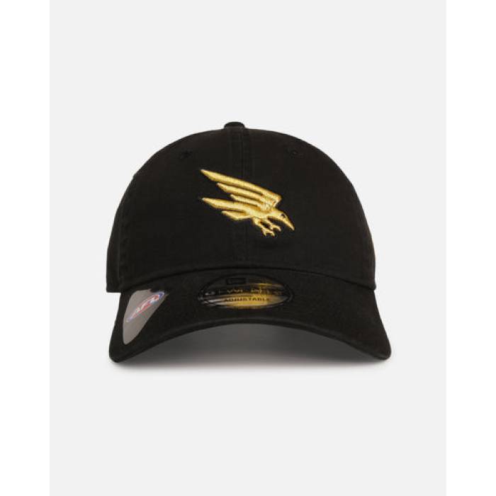 ニューエラ New Era 【 Adelaide Crows 'Afl Black & Gold' 9Twenty Strapback Mens Black/Gold 】 黒色 ブラック メンズ 黒色 ブラック ゴールド