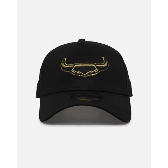 ニューエラ New Era 【 North Queensland Cowboys 9Forty A-Frame Snapback Mens Black/Gold 】 ノース カウボーイズ Snapback スナップバック バッグ メンズ 黒色 ブラック ゴールド|スニケス