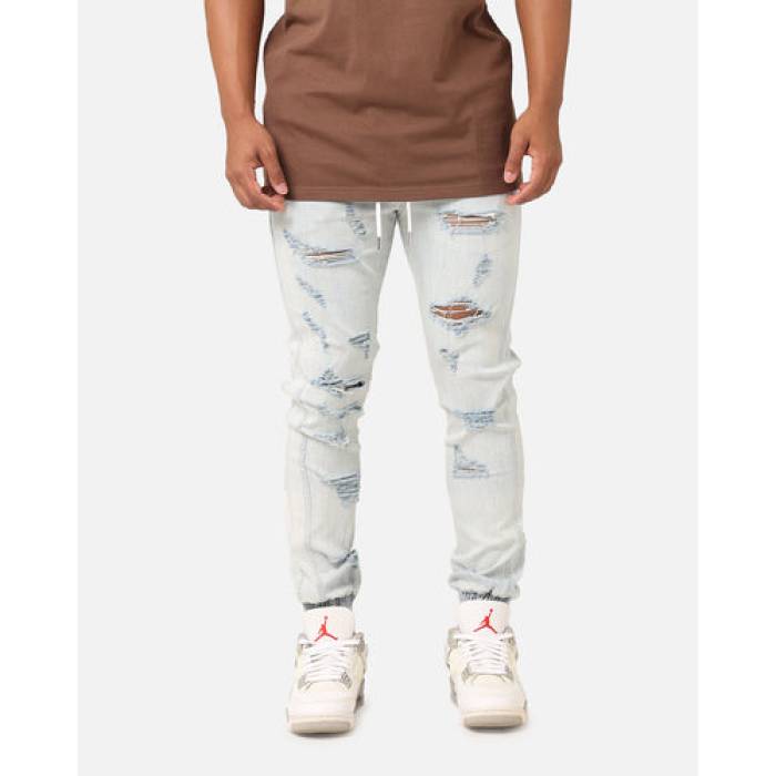 Saint Morta 【 Riot Joggers Mens Light Blue 】 ジョガーパンツ メンズ 青色 ブルー