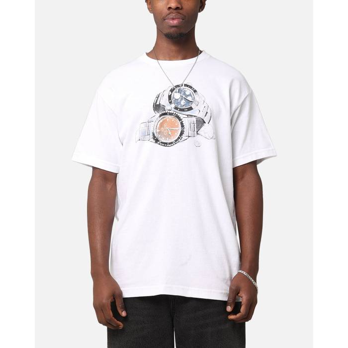 Secret Club 【 Timepiece T-Shirt Mens White 】 プルオーバー メンズ 白いこと 白いこと