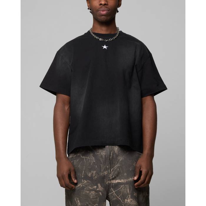 Loiter 【 Boxer Fitted T-Shirt Mens Black 】 Tシャツ メンズ 黒色 ブラック
