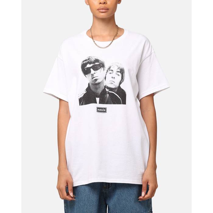 オアシス Oasis 【 Photo T-Shirt Womens White 】 Tシャツ レディース 白色 ホワイト｜スニケス