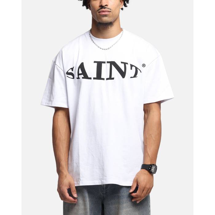 Saint Morta 【 Vision Boxy T-Shirt Mens White 】 プルオーバー メンズ 白いこと 白いこと
