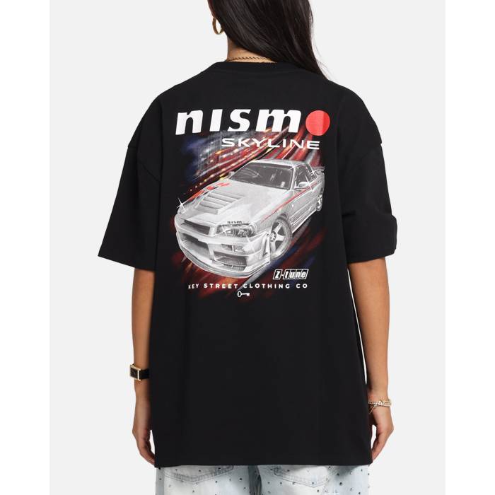 Key Street 【 Z-Tune T-Shirt Womens Black 】 Tシャツ レディース 黒色 ブラック|スニケス