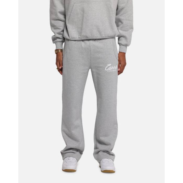 Carre 【 Prestige Script Sweatpants Mens Grey Marle 】 プレスティージ スクリプト ロングタイツ メンズ 灰色 グレー