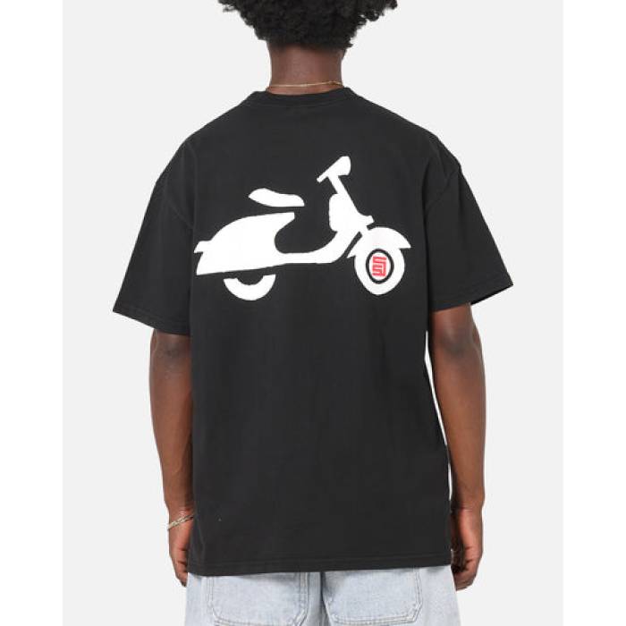 S Double 【 Ultra Glide T-Shirt Mens Washed Black 】 ultra ウルトラ グライド プルオーバー メンズ 黒いこと 黒いこと