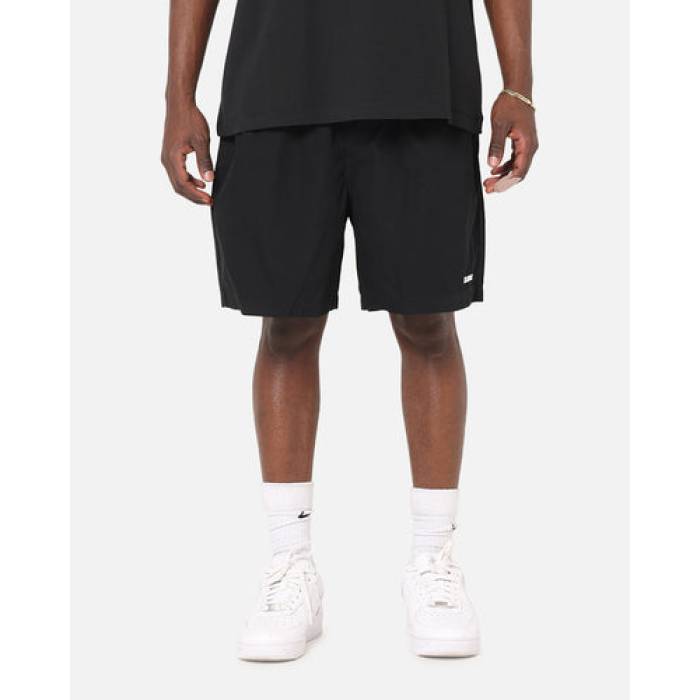 X-Large 【 91 Stock Beach Shorts Mens Black 】 ショーツ メンズ 黒色 ブラック