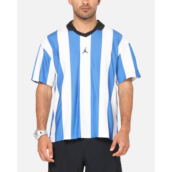 ナイキ ジョーダン Jordan 【 Brooklyn Collegiate Goalie Top Mens Sail/Sport Blue 】 ブルックリン メンズ 青色 ブルー