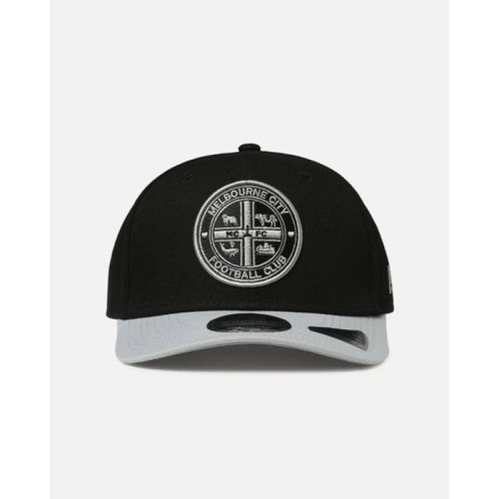 ニューエラ New Era 【 Melbourne City Fc 'A-League Season Kick Off' 9Seventy Stretch Snapback Mens Black 】 シティ キック Snapback スナップバック バッグ メンズ 黒色 ブラック