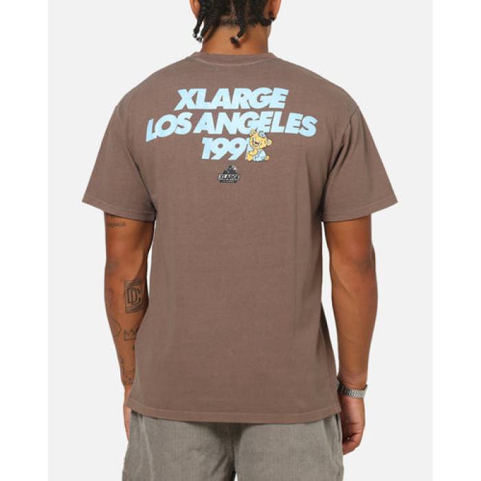 X-Large 【 Mad Bear 2.0 T-Shirt Mens Pigment Brown 】 Tシャツ メンズ 茶色 ブラウン