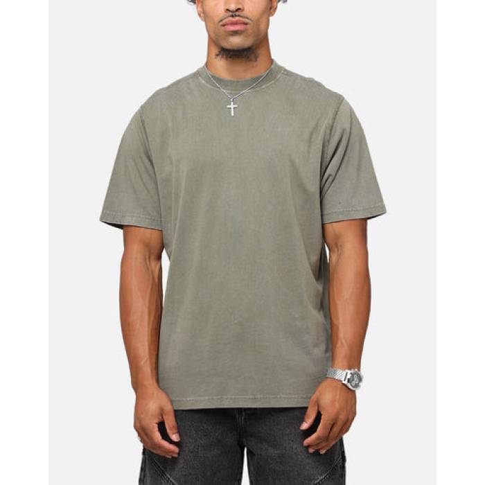 Saint Morta 【 Vintage T-Shirt Ki Mens Washed Dark Kha 】 vintage ビンテージ・ヴィンテージ プルオーバー メンズ