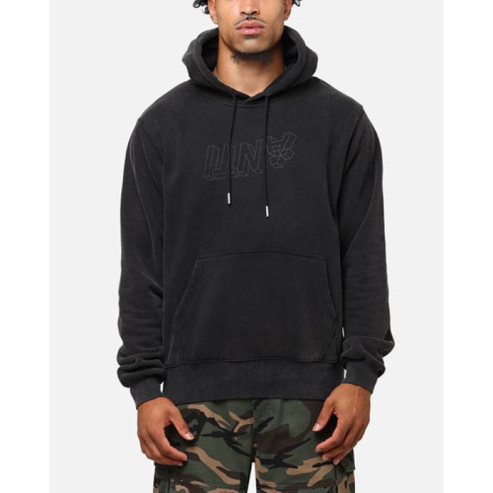 The Anti Order 【 Dimension Boxy Hoodie Mens Vintage Black 】 フーディー パーカー メンズ vintage ビンテージ・ヴィンテージ 黒色 ブラック｜スニケス