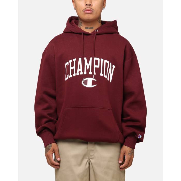 チャンピオン Champion 【 Rochester Graphic Hoodie Mens Red 】 グラフィック フーディー パーカー メンズ Red 赤・レッド|スニケス