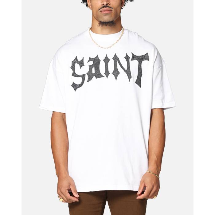 Saint Morta 【 Dynasty Boxy T-Shirt Mens White 】 プルオーバー メンズ 白いこと 白いこと
