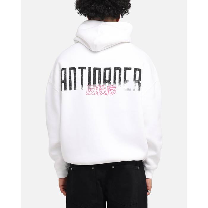 The Anti Order 【 Ryuken Boxy Hoodie Mens White 】 フーディー パーカー メンズ 白色 ホワイト|スニケス