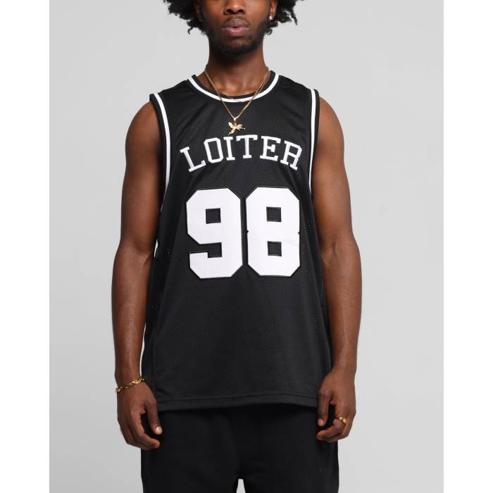 Loiter 【 Midway Jersey Mens Black 】 ジャージ メンズ 黒色 ブラック