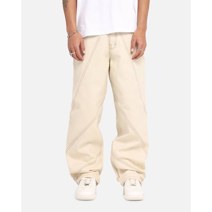 Honor The Gift 【 Racing Panel Pants Mens Bone 】 メンズ