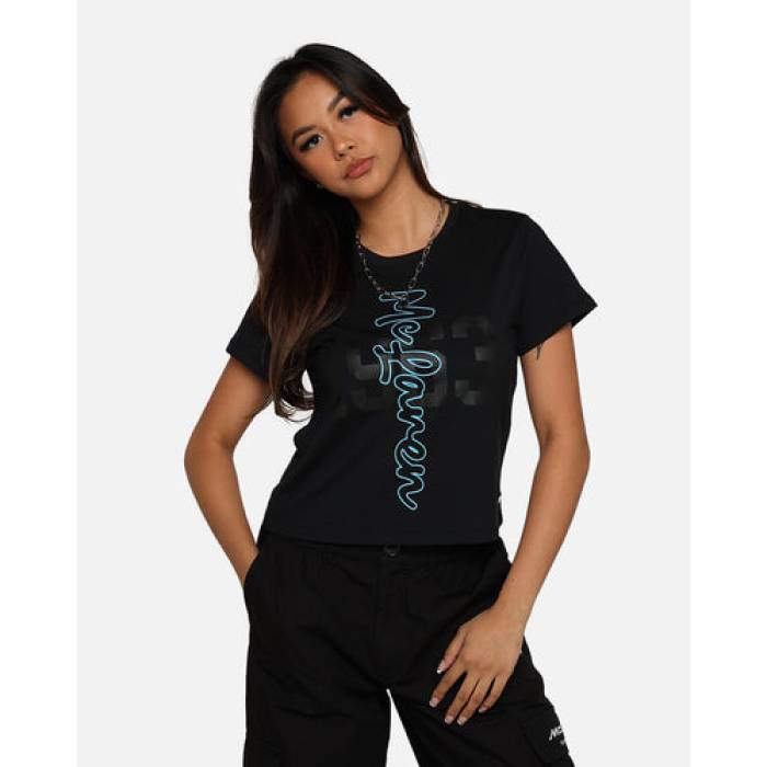 We Are The Wild Collective 【 X Mclaren Women's Baby T-Shirt Womens Black 】 レディース Tシャツ レディース 黒色 ブラック｜スニケス