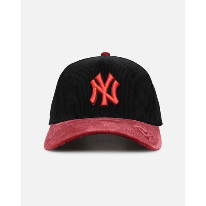ニューエラ New Era 【 New York Yankees 'Velvet Cord Certified Lover' 9Forty A-Frame Premium Corduroy Snapback Mens Violet 】 ヤンキース Premium プレミアム コーデュロイ Snapback スナップバック バッグ メンズ 紫・バイ