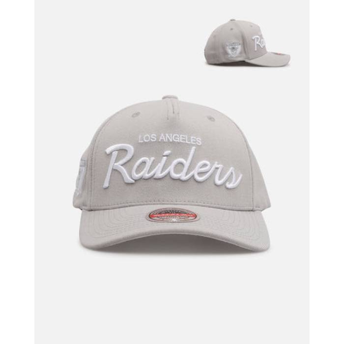 ミッチェル&ネス Mitchell & Ness 【 Los Angeles Raiders 'Tones' Mvp Snapback Mens Gray 】 レイダース Snapback スナップバック バッグ メンズ gray 灰色・グレー・グレイ