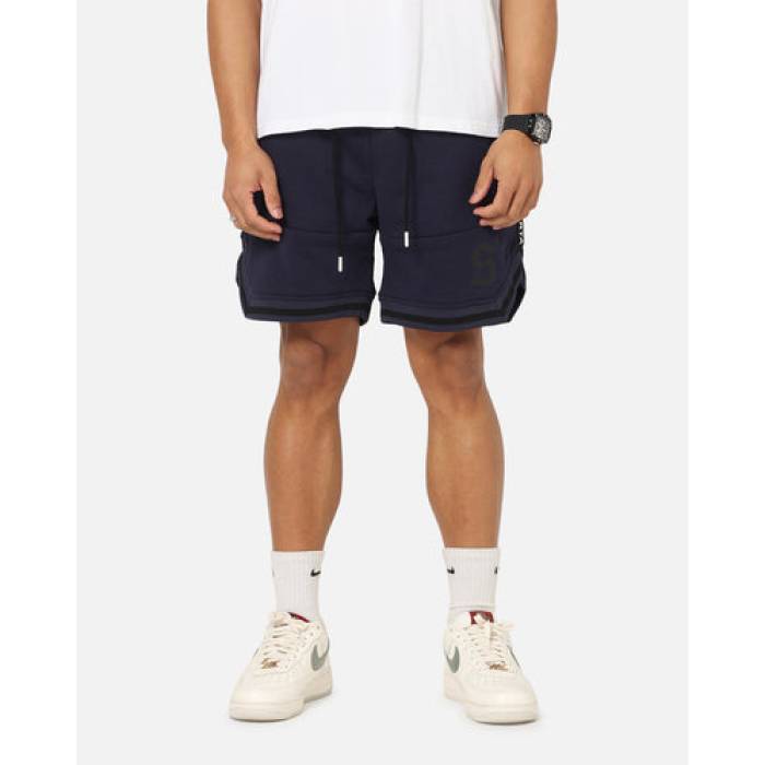 Saint Morta 【 Icon X Fleece Short Mens Indigo 】 アイコン フリース メンズ 藍色・インディゴ