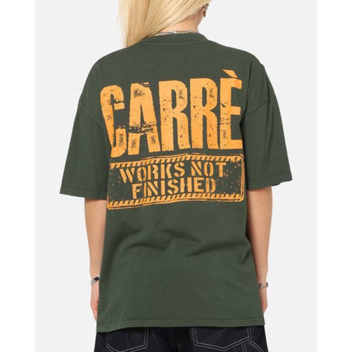 Carre 【 Trenches T-Shirt Womens Pine Green 】 ティーシャツ レディース green 緑・緑であること トップス-レディースファッション