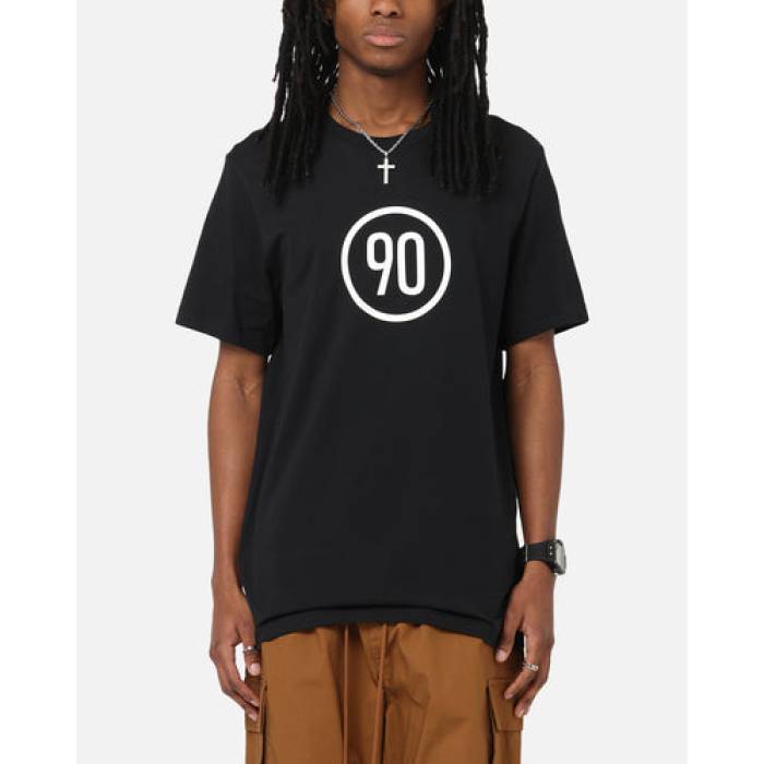 ナイキ Nike 【 Total 90 Soccer T-Shirt Mens Black 】 Soccer 蹴球 プルオーバー メンズ 黒いこと 黒いこと