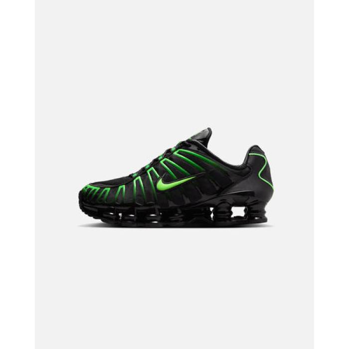 ナイキ Nike 【 Shox Tl Mens Black/Green 】 Shox ショックス メンズ 黒色 ブラック green 緑・グリーン