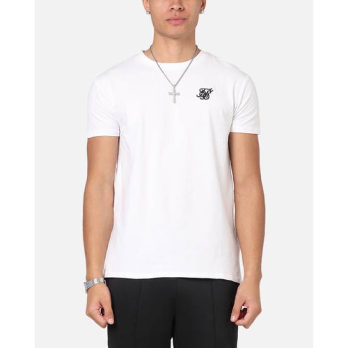 Sik Silk 【 Muscle T-Shirt Mens White 】 ティーシャツ メンズ 白いこと 白いこと メンズファッション-Tシャツ・カットソー-トップス