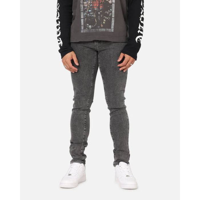 Saint Morta 【 Dynasty Jeans Mens Black Stonewash 】 ジーンズ メンズ 黒色 ブラック