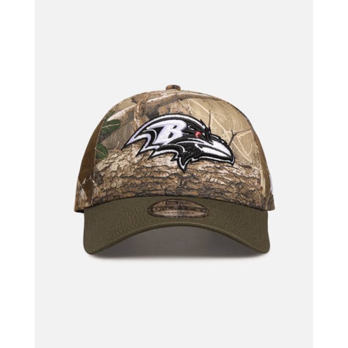 ニューエラ New Era 【 Baltimore Ravens 'Nfl Season Kick Off' 9Forty A-Frame Snapback Mens Realtree/Olive 】 ボルティモア レイブンズ キック Snapback スナップバック バッグ メンズ olive オリーブ