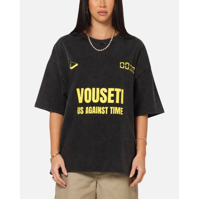 Vouseti 【 Believe T-Shirt Womens Black 】 Tシャツ レディース 黒色 ブラック